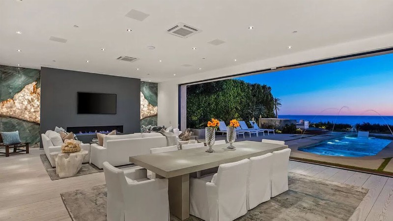 $100000 A Month To Experience This Oceanfront Sanctuary In Malibu With Unparalleled Ocean Views