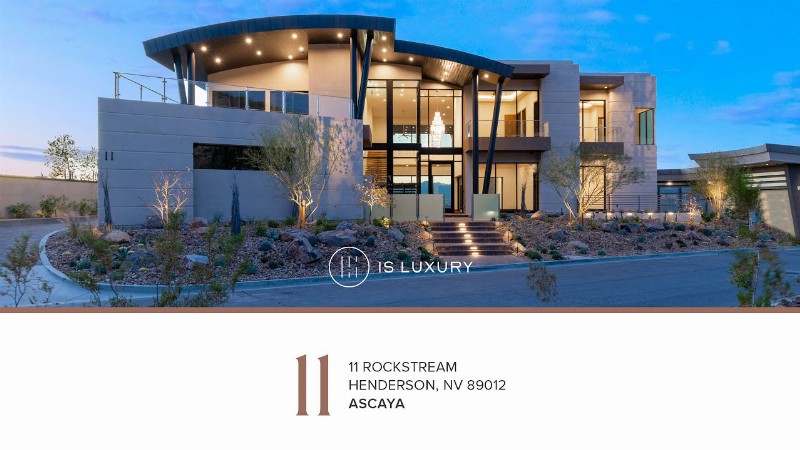 11 Rockstream Drive : Henderson Nevada : Is Luxury
