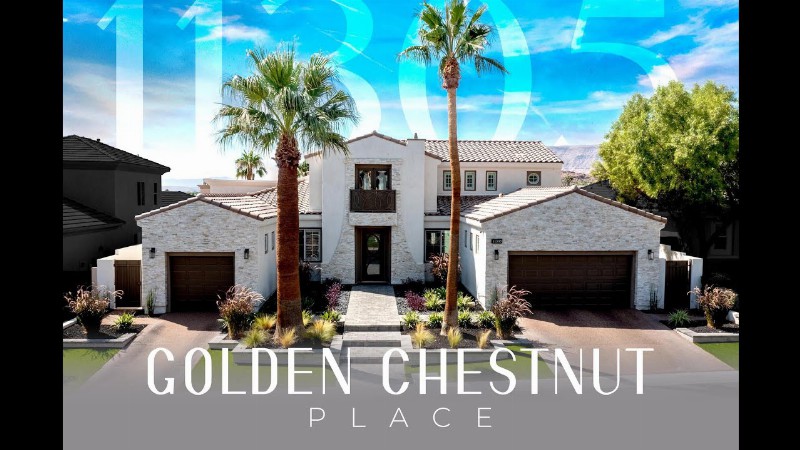 11305 Golden Chestnut Place - Red Rock Country Club - Las Vegas Nevada - Is Luxury