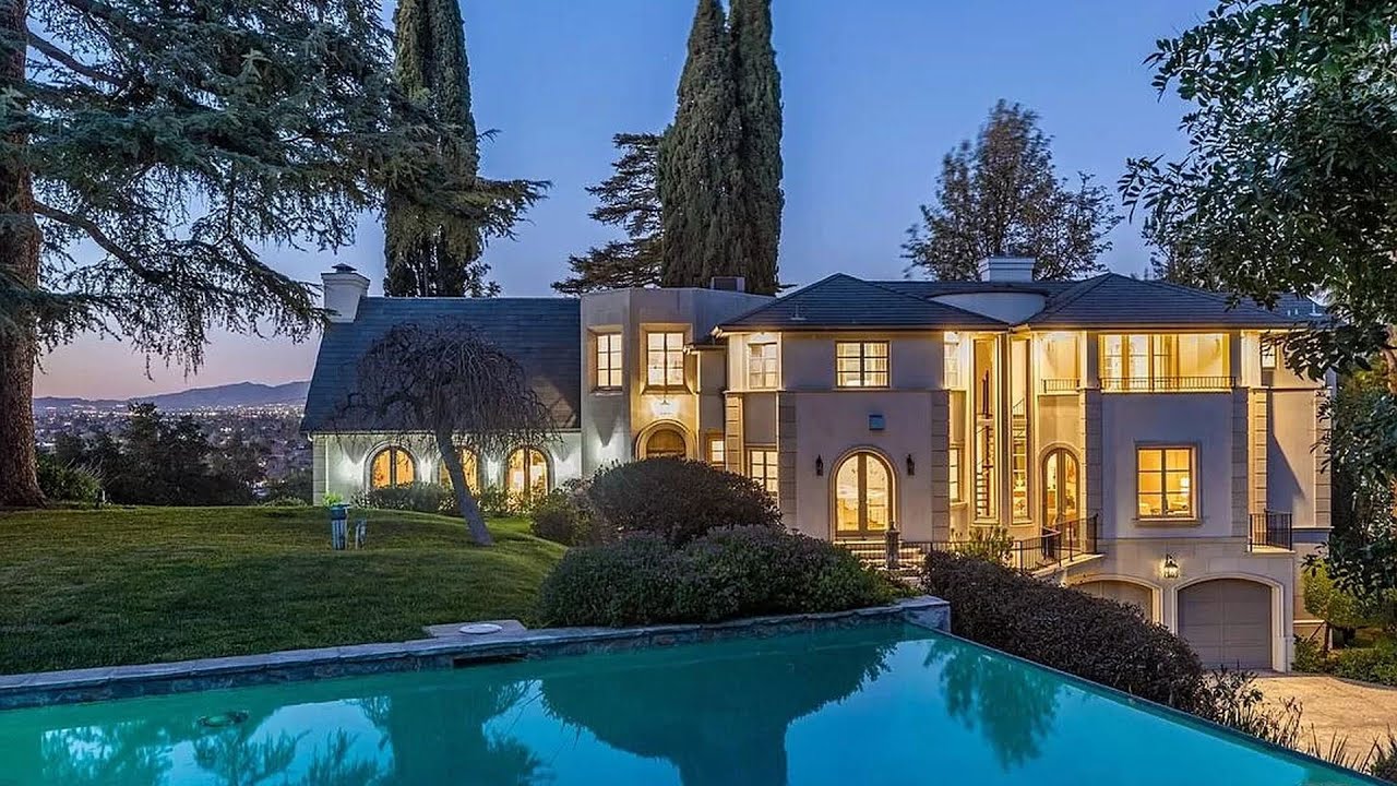image 0 $12000000! Magnificent Resort Style Estate In Studio City With Captivating Panoramic Views
