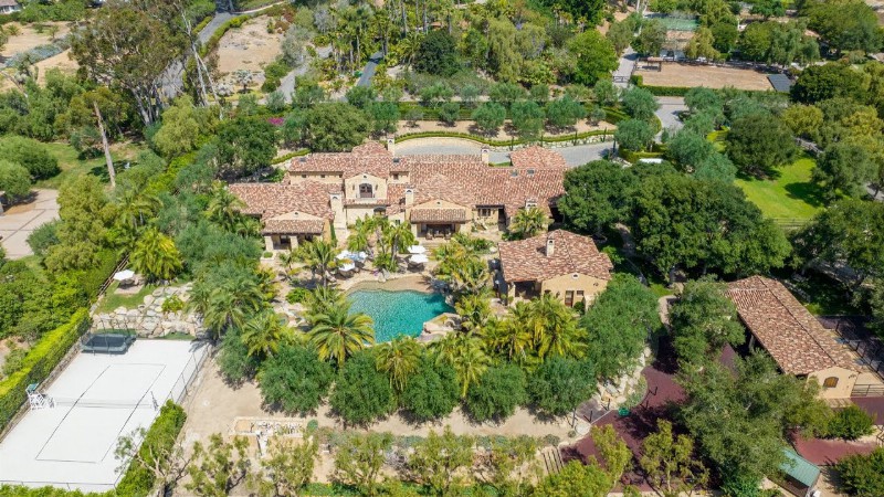 $14000000! Breathtaking Covenant Estate With Exquisite Design And High Quality In Rancho Santa Fe