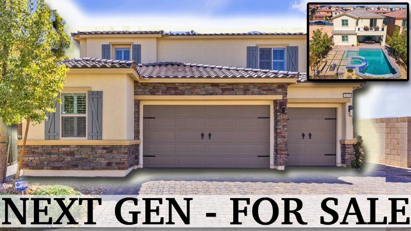 image 0 2 Homes In 1 - Stunning! Next-gen Home For Sale In Southwest Las Vegas W/ Pool/spa Fully Upgraded!