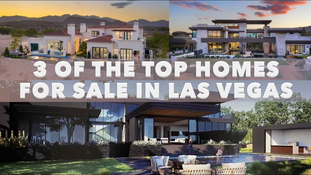 3 Of The Top Homes For Sale In Las Vegas Nevada !