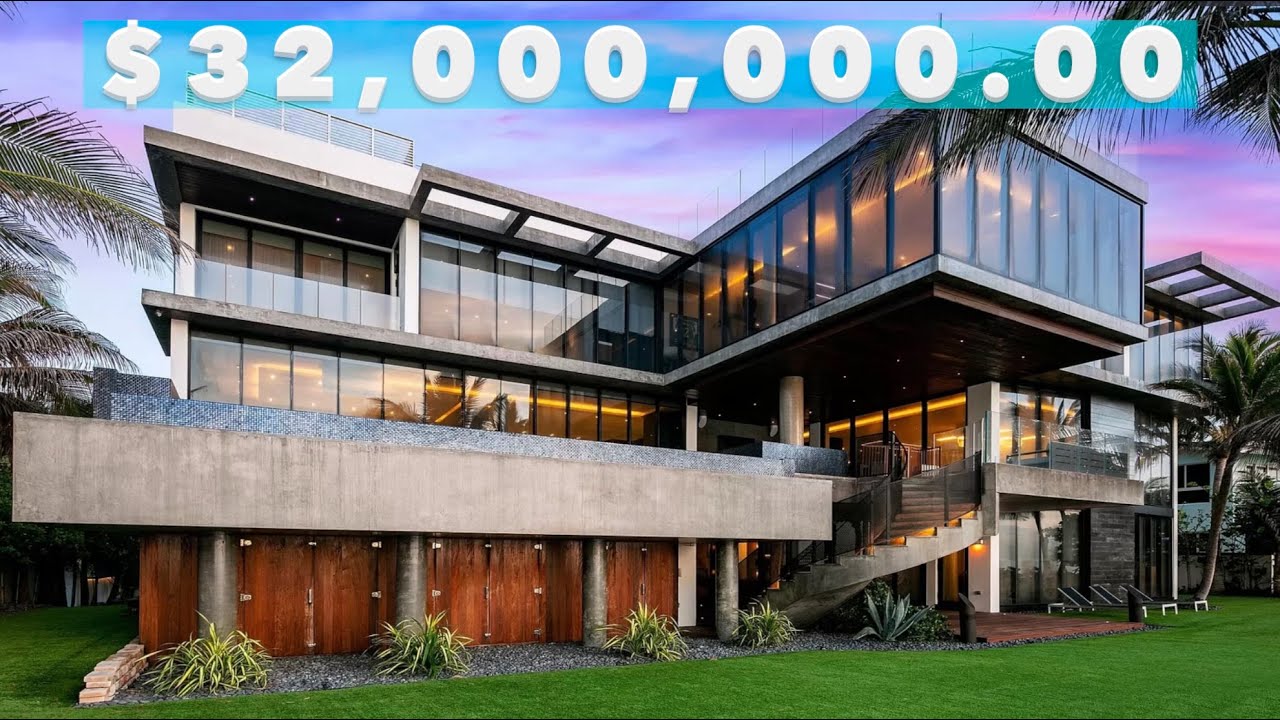 image 0 $32000000.00 - Oceanfront Modern Mega Mansion