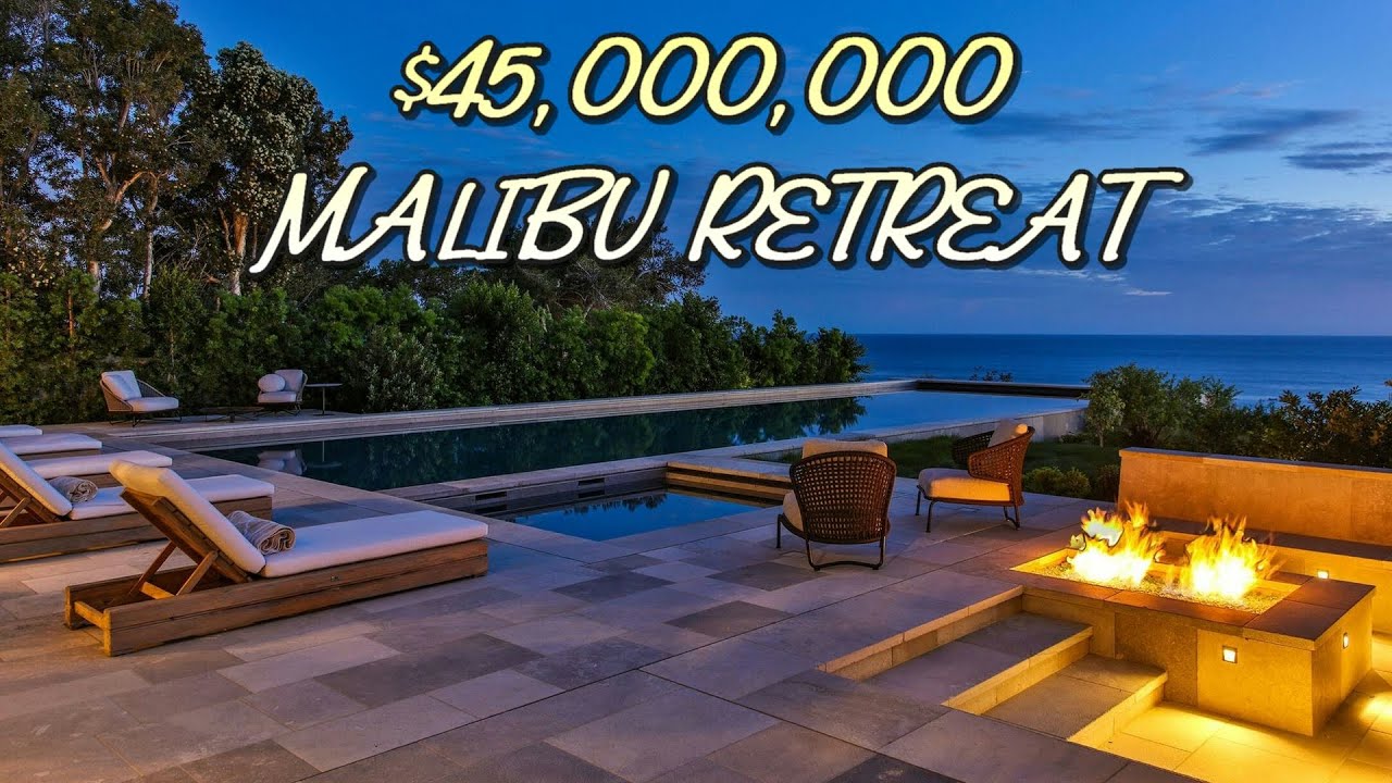 $45000000 Malibu Blufftop Retreat With Stunning Resort Style Grounds