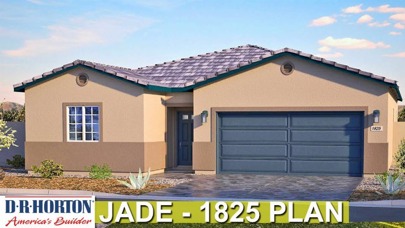 image 0 $485k+ Single Story New Homes At Jade By Dr Horton - 1825 Plan In Southwest Las Vegas