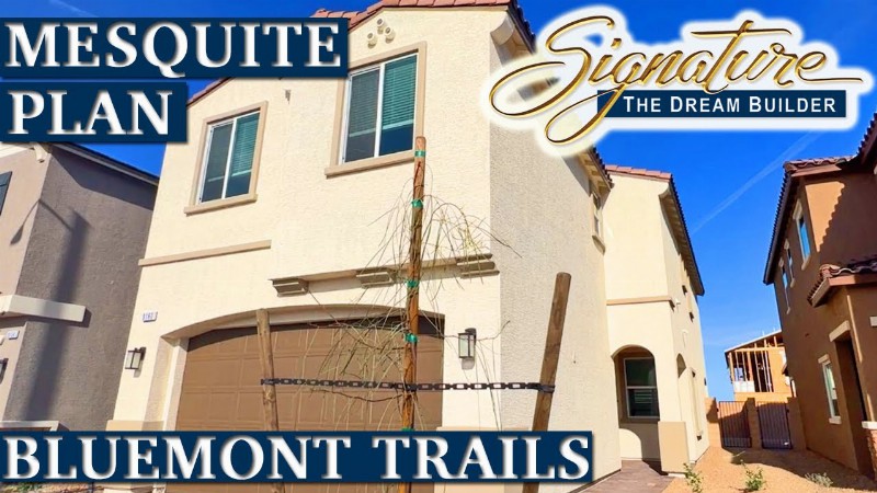 $499k+ The Mesquite Plan By Signature Homes @ Bluemont Trails - Southwest Las Vegas