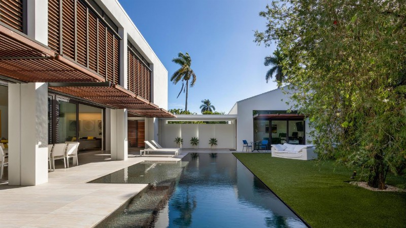 image 0 $6250000! An Ultra Contemporary One Of A Kind Home In Delray Beach With Gorgeous Landscaping