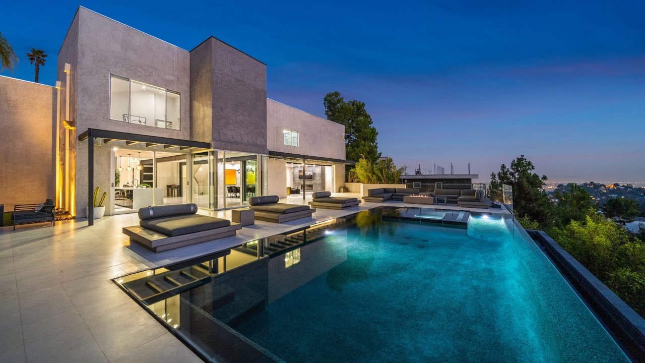 image 0 A Sexy Contemporary Home In Los Angeles With Panoramic Views For Rent At $50000 A Month
