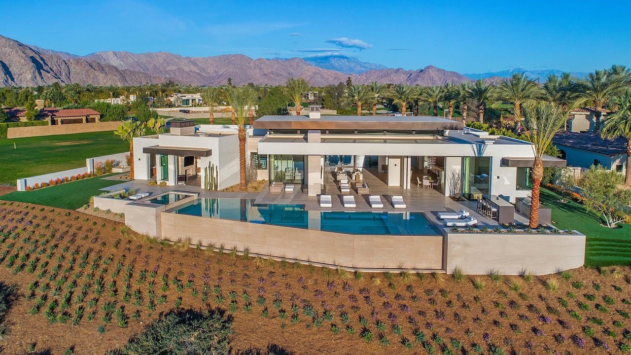 image 0 An Ultimate Modern Desert Home In La Quinta With Breathtaking Mountain Views