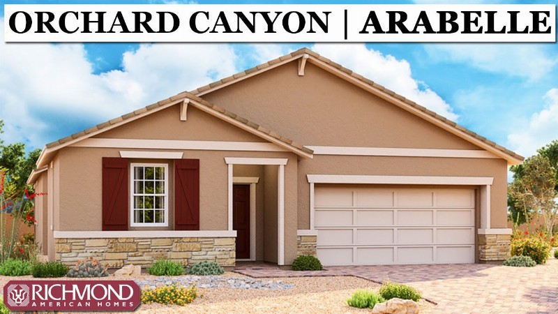 Arabelle Plan $440k Richmond American Homes Orchard Canyon - North Las Vegas Single Story New Homes