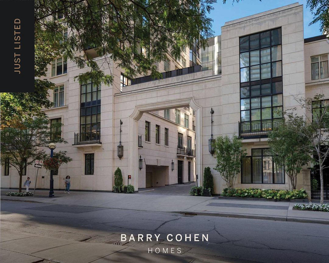 Barry Cohen Homes - Live in one of Toronto’s most iconic buildings in the heart of Yorkville and Blo