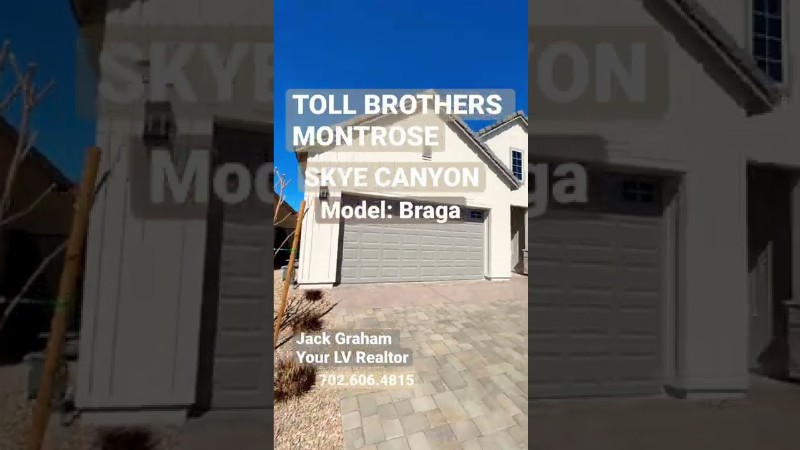 image 0 Braga At Montrose By Toll Brothers : Single Story Luxury Home : Skye Canyon