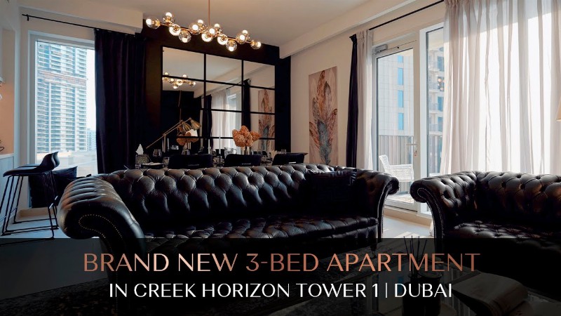 Brand New 3-bed Apartment In Creek Horizon Tower 1 : Dubai : Ax Capital