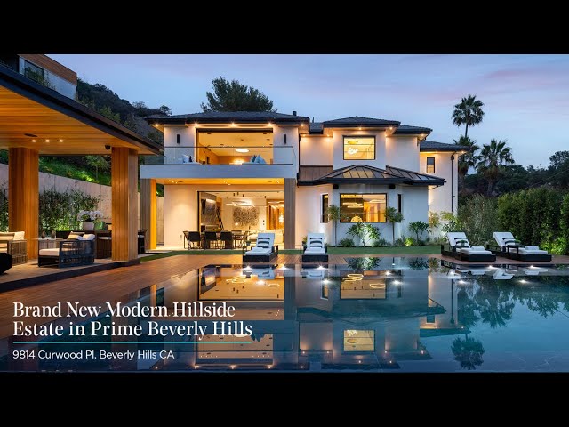 image 0 Brand New Beverly Hills Modern  :  $13975000  :  9814 Curwood Pl