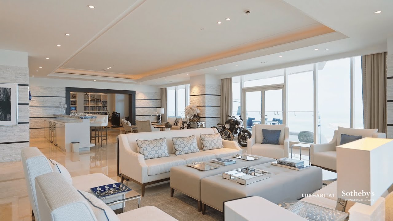 Branded And Stylish Full Floor Penthouse At Le Reve Dubai Marina