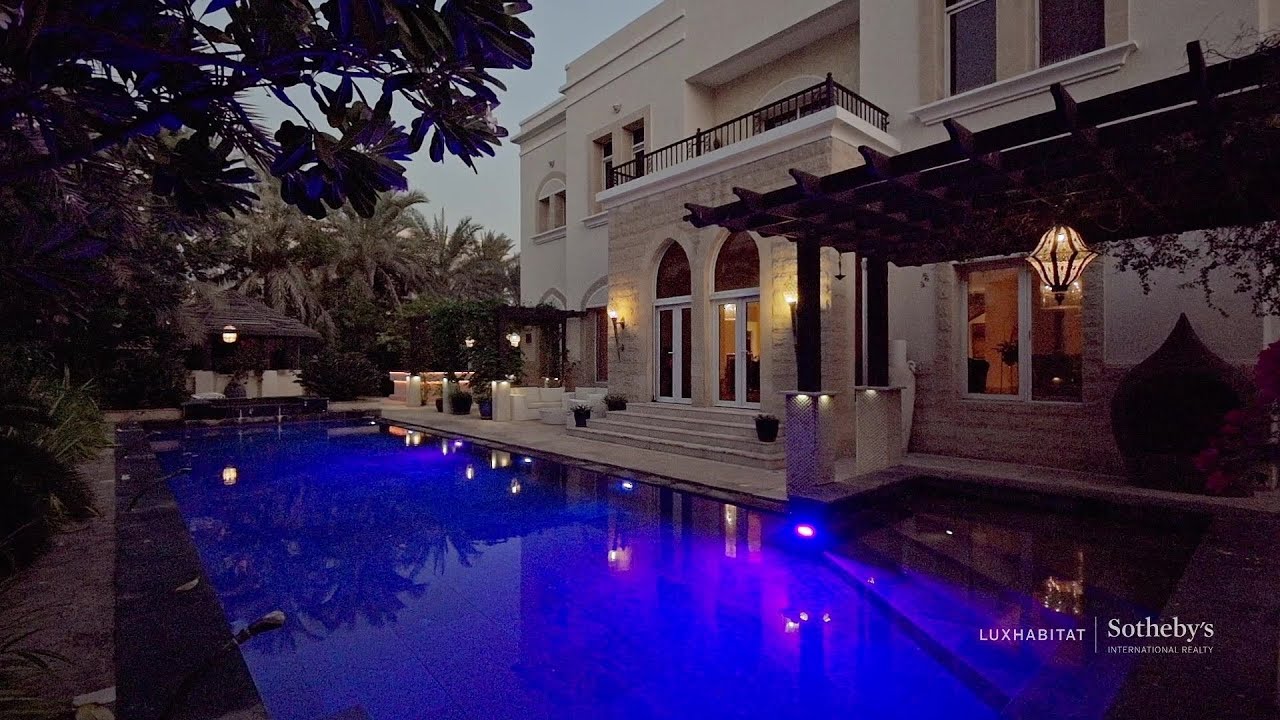 image 0 Captivating Lake View Villa In Emirates Hills