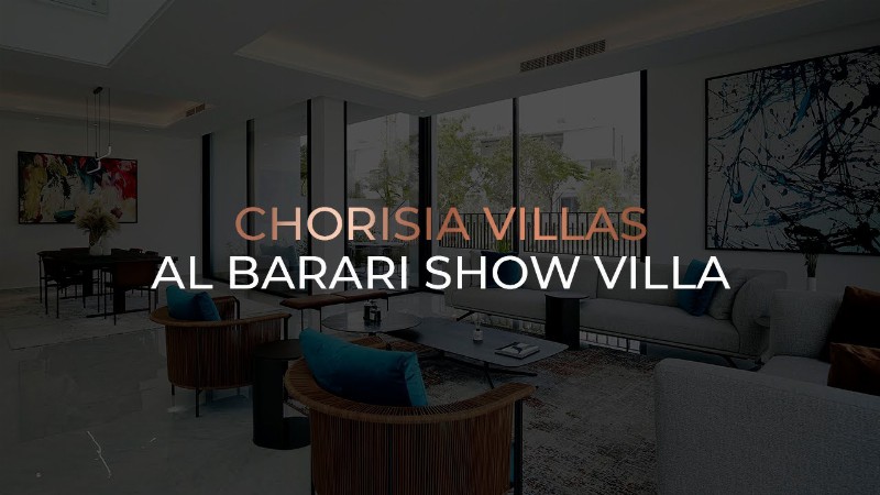 image 0 Chorisia Villas Al Barari Show Villa : Ax Capital