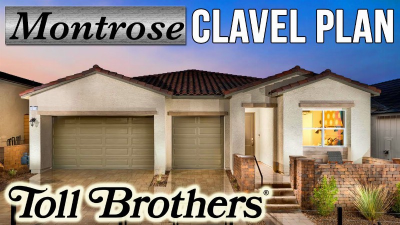 Clavel By Toll Brothers At Montrose - Single Story Homes In Skye Canyon - Toll Brothers Model Homes