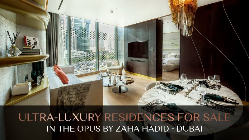 Exclusive Listing : Fully Furnished Ultra-luxury Apartment In Opus By Zaha Hadid : Best Price