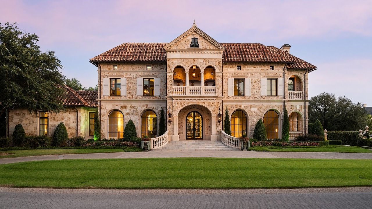 image 0 Experience Luxury In Gracious $19500000 Italian Style Villa In Dallas