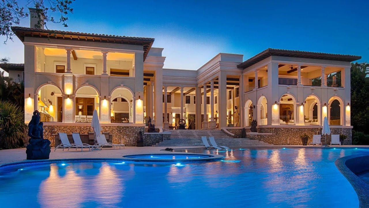 image 0 Explorer The Most Incredible Mediterranean Style Mansion In Florida With A Private Beach
