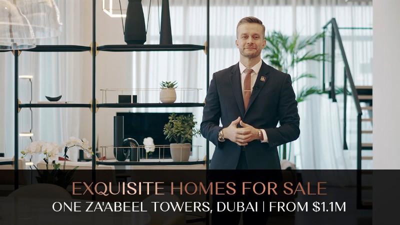 Exquisite Homes For Sale In One Za'abeel Towers Dubai : From $1.1m