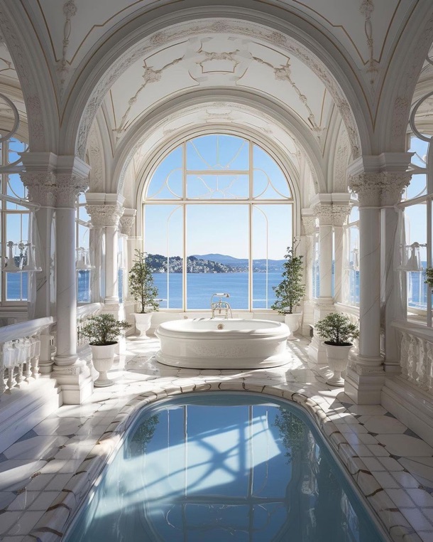 image 1 French luxury real estate mansion