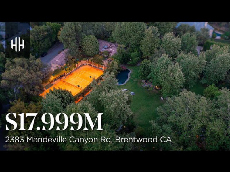 image 0 Gated Multi-parcel Brentwood Property : 2383 Mandeville Canyon Rd