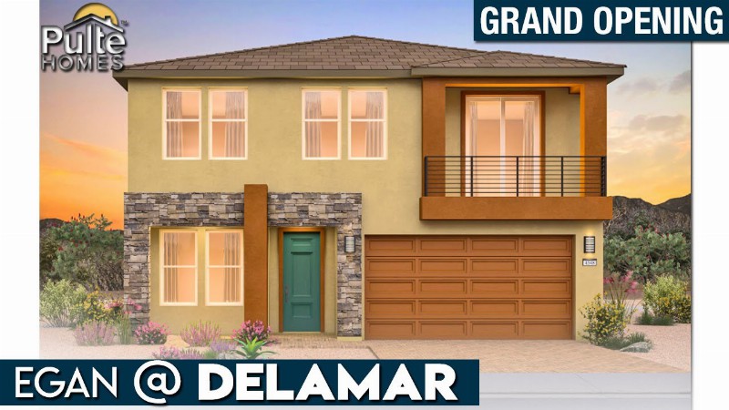 image 0 Grand Opening! Tour Of The Egan Plan At Delamar By Pulte Homes : Southwest Las Vegas New Homes