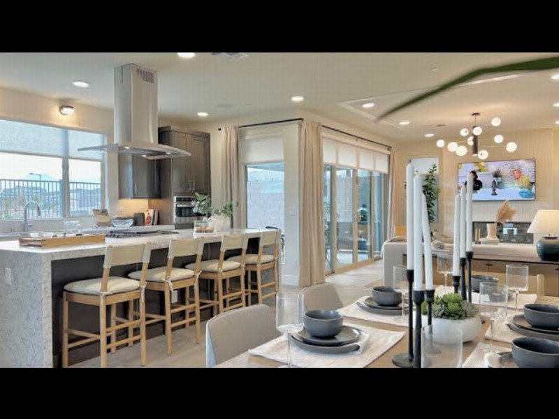 Homes For Sale Summerlin Contemporary Modern $633k+ 2280 Sqft 3bd Loft 3ba 2cr Arroyo's Edge