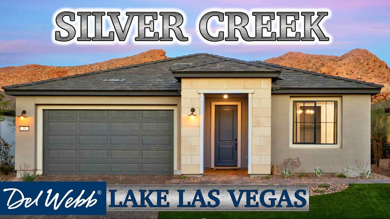 Homes In Henderson : Single Story 55+ Community By Del Webb - Lake Las Vegas Silver Creek Plan