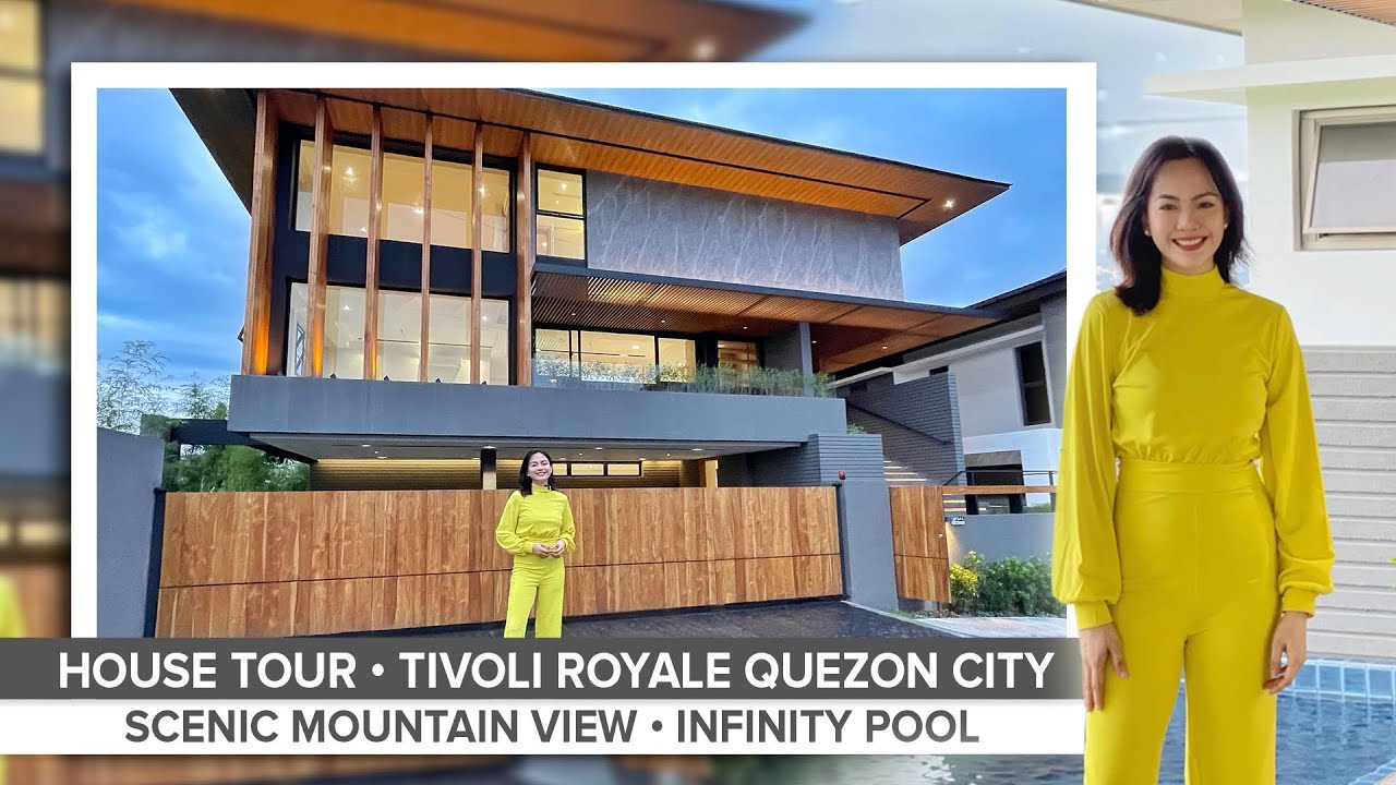 image 0 House Tour 53 •. Touring A ₱95 Million Ultramodern House With Scenic Mountain View & Infinity Pool