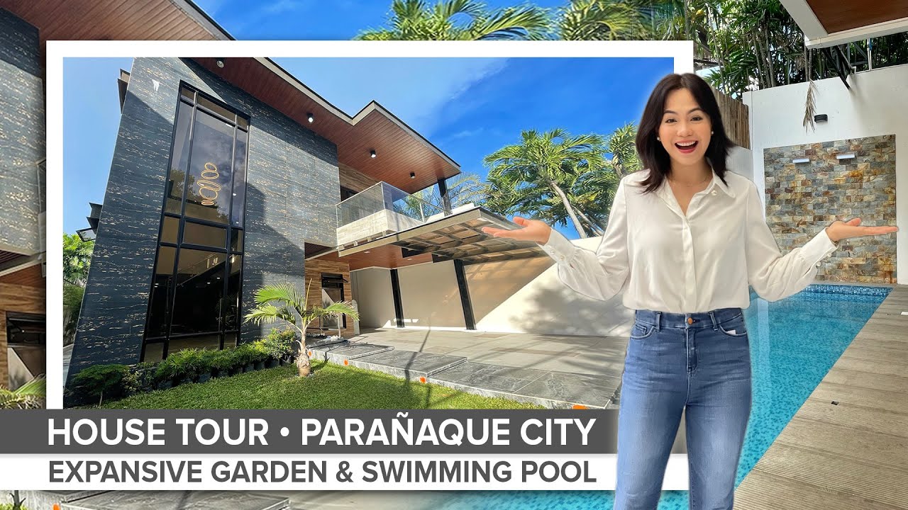 image 0 House Tour 54 • Touring A  ₱35 Million Astonishing Brand New House With Swimming Pool • Steal Price!