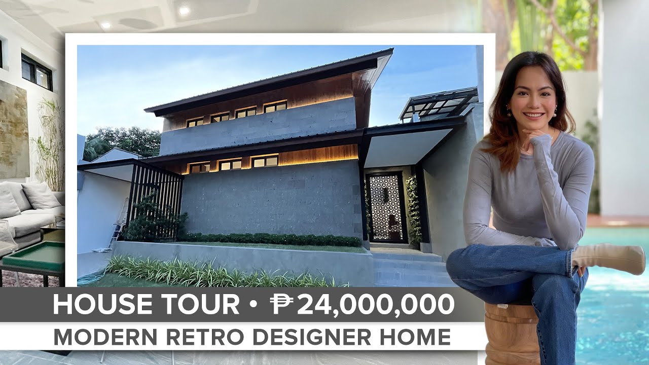 image 0 House Tour 64 • Touring This  Brand New Modern Retro Designer Home In Bf Homes Las Piñas City
