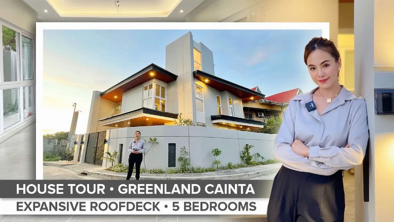 House Tour 80 • Inside This Brand New 3-storey House With Expansive Roofdeck & Scenic Mountain Views