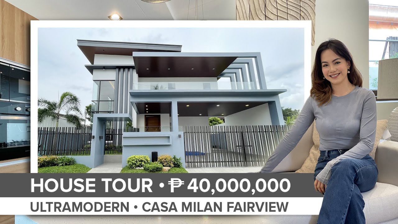 image 0 House Tour • Brand New Ultramodern House & Lot For Sale Inside The Exclusive Village Of Casa Milan