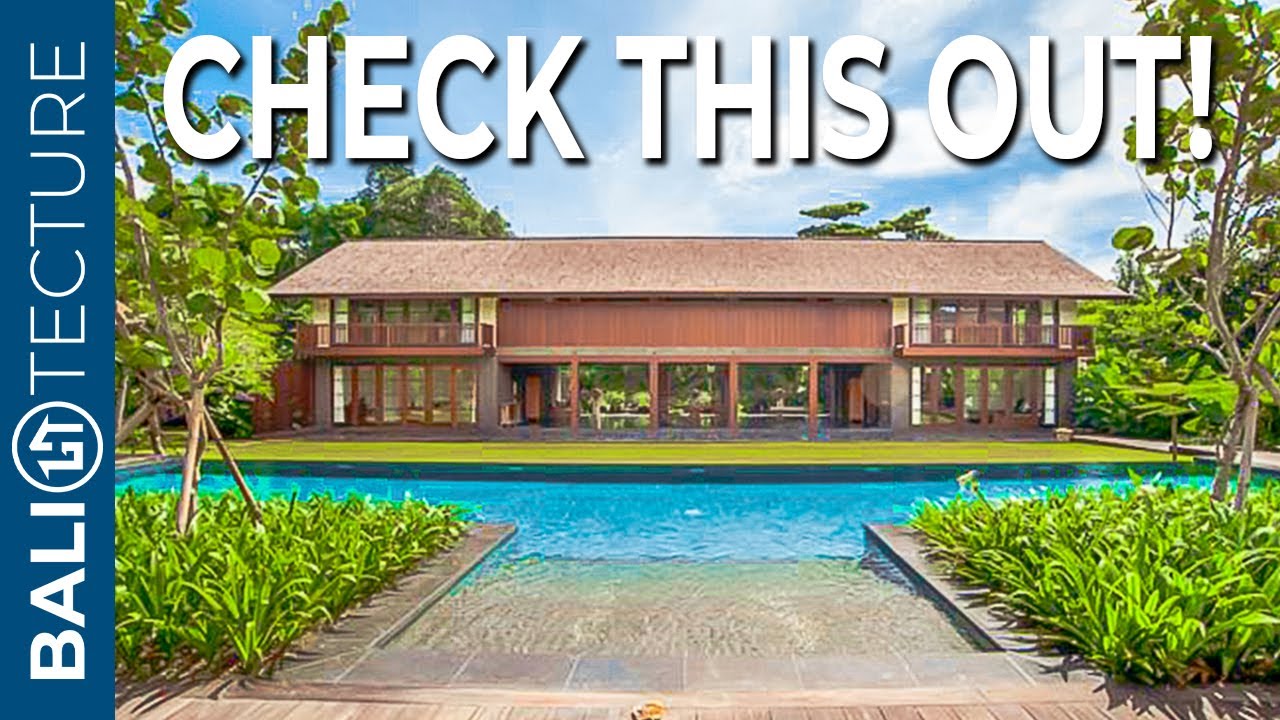 image 0 I Toured This Luxury Bali Mansion With Insane Pool : House Tour