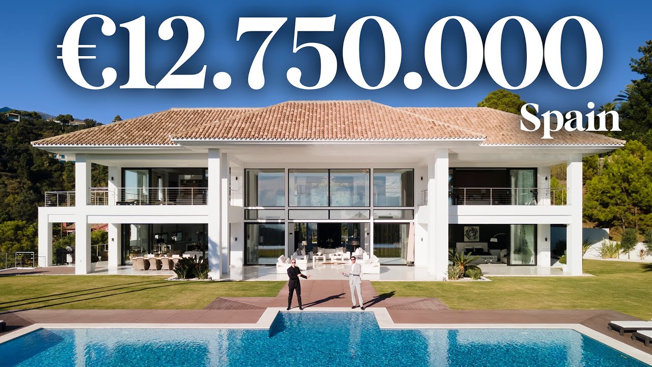 Inside €12.750.000 Modern Mega-mansion In Zagaleta With Erik Conover : Marbella Property Tour