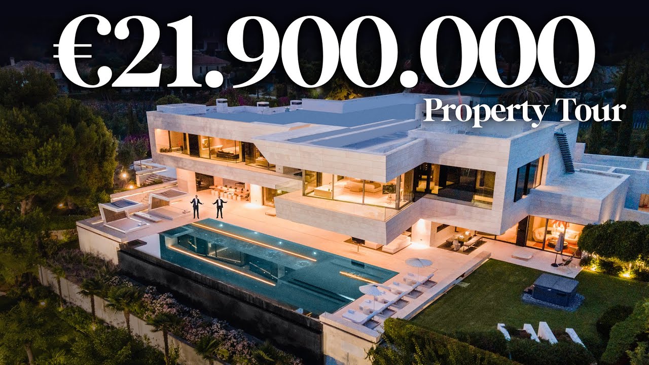 Inside €21.900.000 Epic Modern Mega Mansion In Marbella With Erik Conover : Property Tour