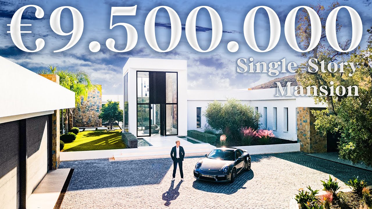 image 0 Inside €9.500.000 Single-story Frontline Golf Modern Mega-mansion In Marbella : Drumelia Real Estate