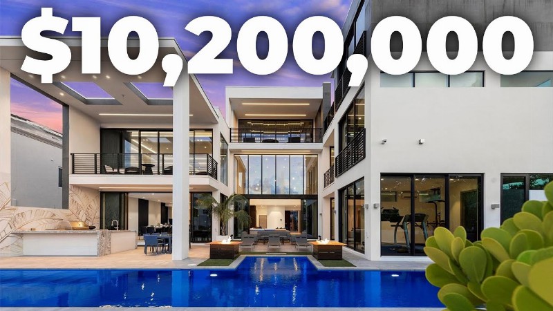 Inside A $10200000 Three-story Mansion That Rents For $150000 A Month!
