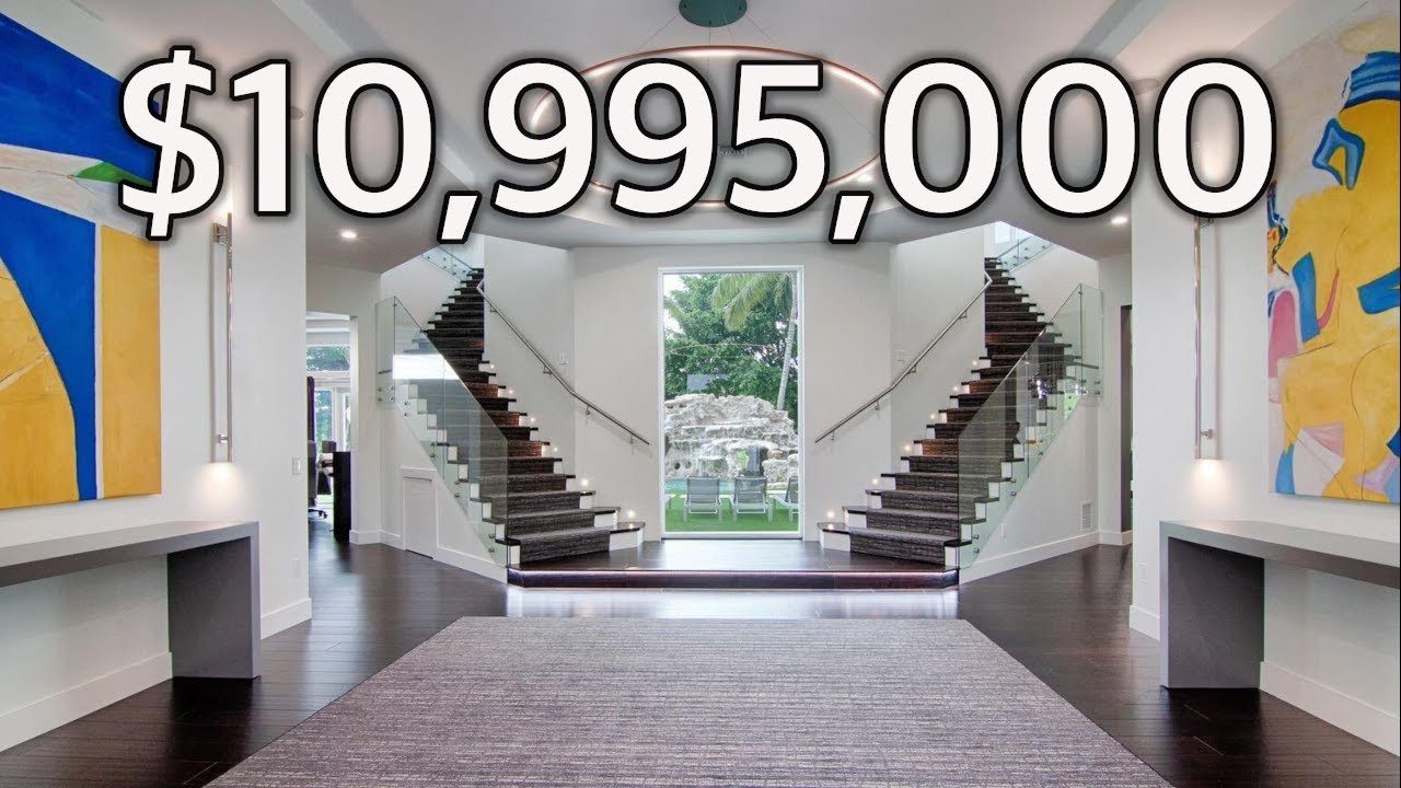 image 0 Inside A  $10995000 Mansion With A Rock Waterfall & 4 Acres Of Land In Wellington Fl