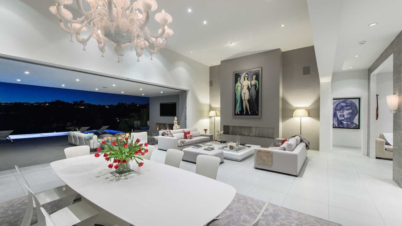 image 0 Inside A $11795000 Lavish Modern Entertainer's Paradise In Beverly Hills