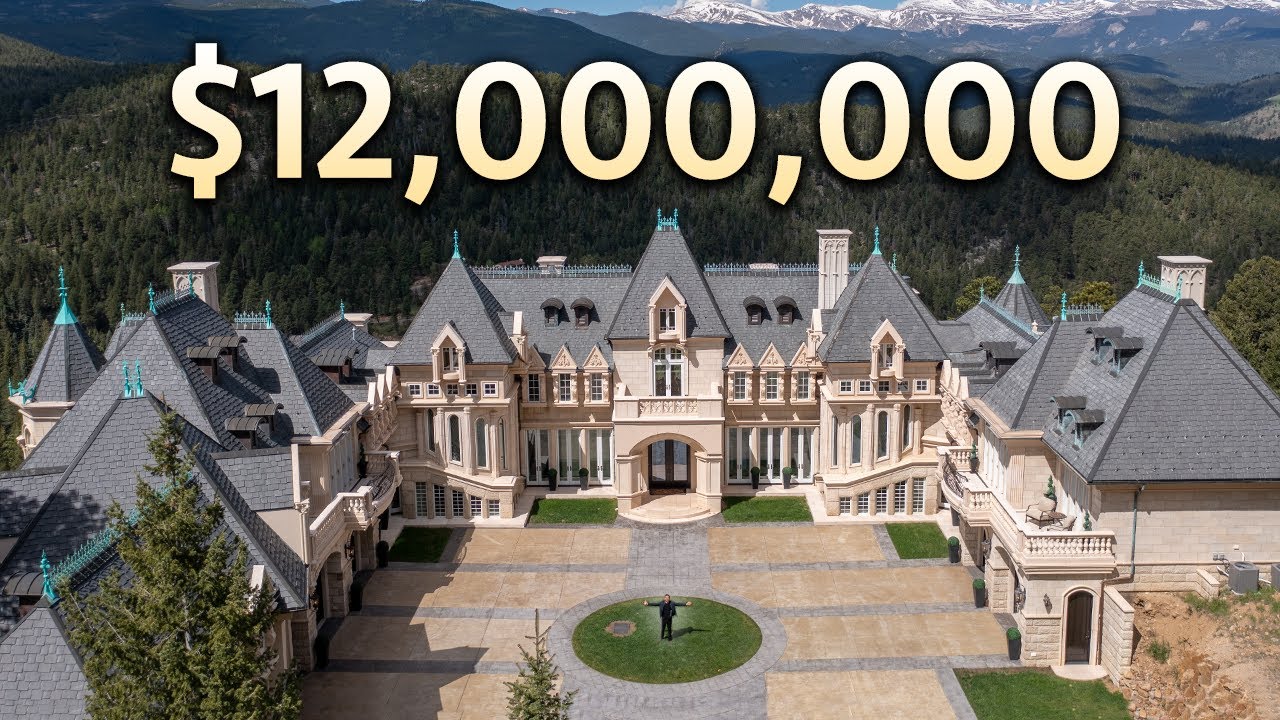 image 0 Inside a $12,000,000 Newly Built Colorado Modern Castle with Mountain Views!