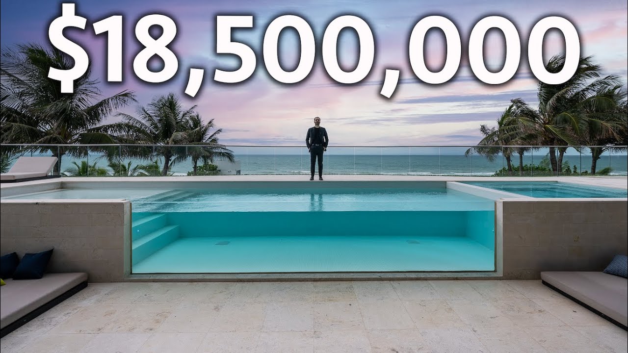 Inside a $18,500,000 Oceanfront Beach House Condo in Miami