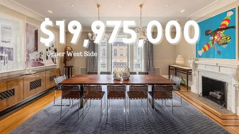 Inside A $19.975m Uws Nyc Townhouse : 6 Beds-5+baths Elevator Garden Terrace & Private Roof Deck