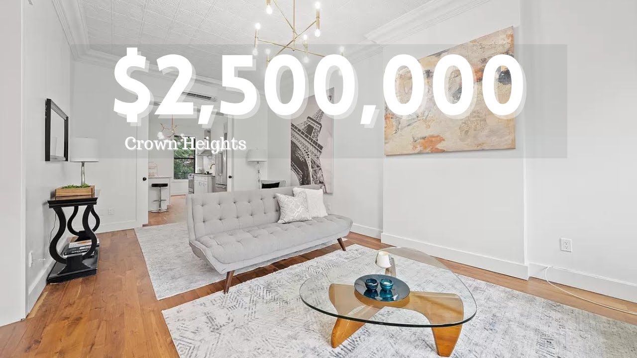 image 0 Inside A $2.5m Crown Heights Nyc Townhouse : 4050 Ft² $617 Per Ft² 11 Rooms 6 Beds 3.5 Baths