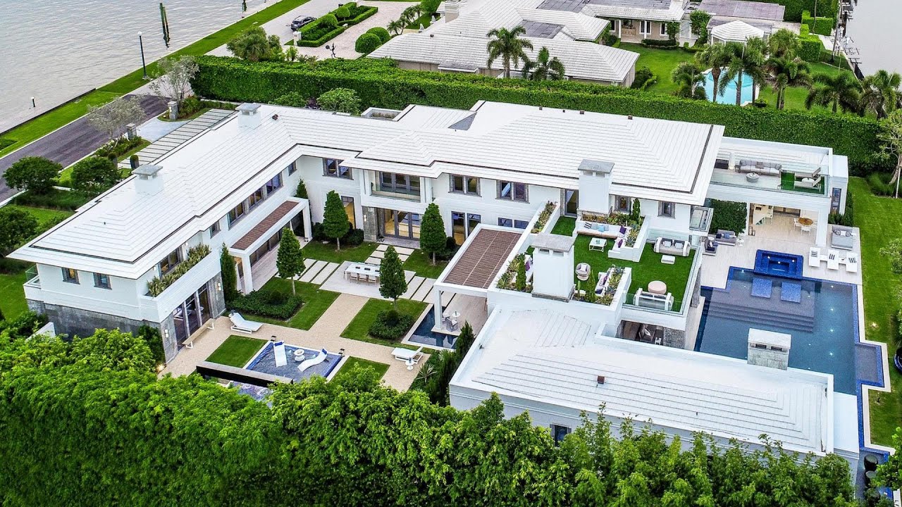 Inside A $52,900,000 Palm Beach Modern Mansion, Florida | LUXURY LISTING