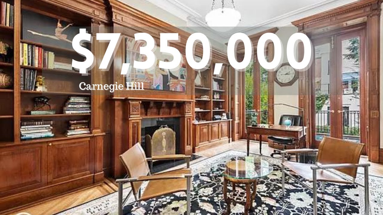 image 0 Inside A $7.350m Carnegie Hill Nyc Townhouse : 3 Rooms 3.5 Bath And Multiple Outdoor Spaces